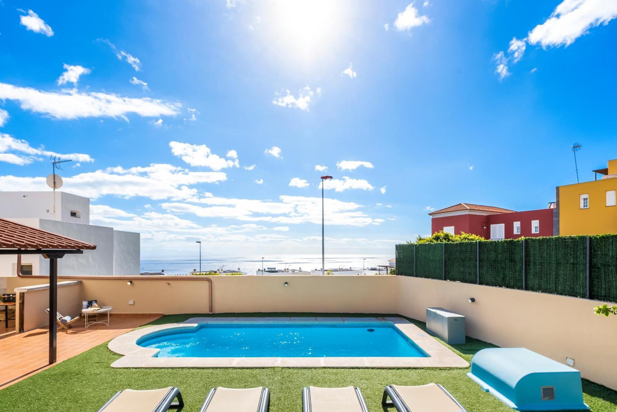 Villa Trueno Refugio De Lujo Con Piscina Climatizada Y Vistas Candelaria Extérieur photo