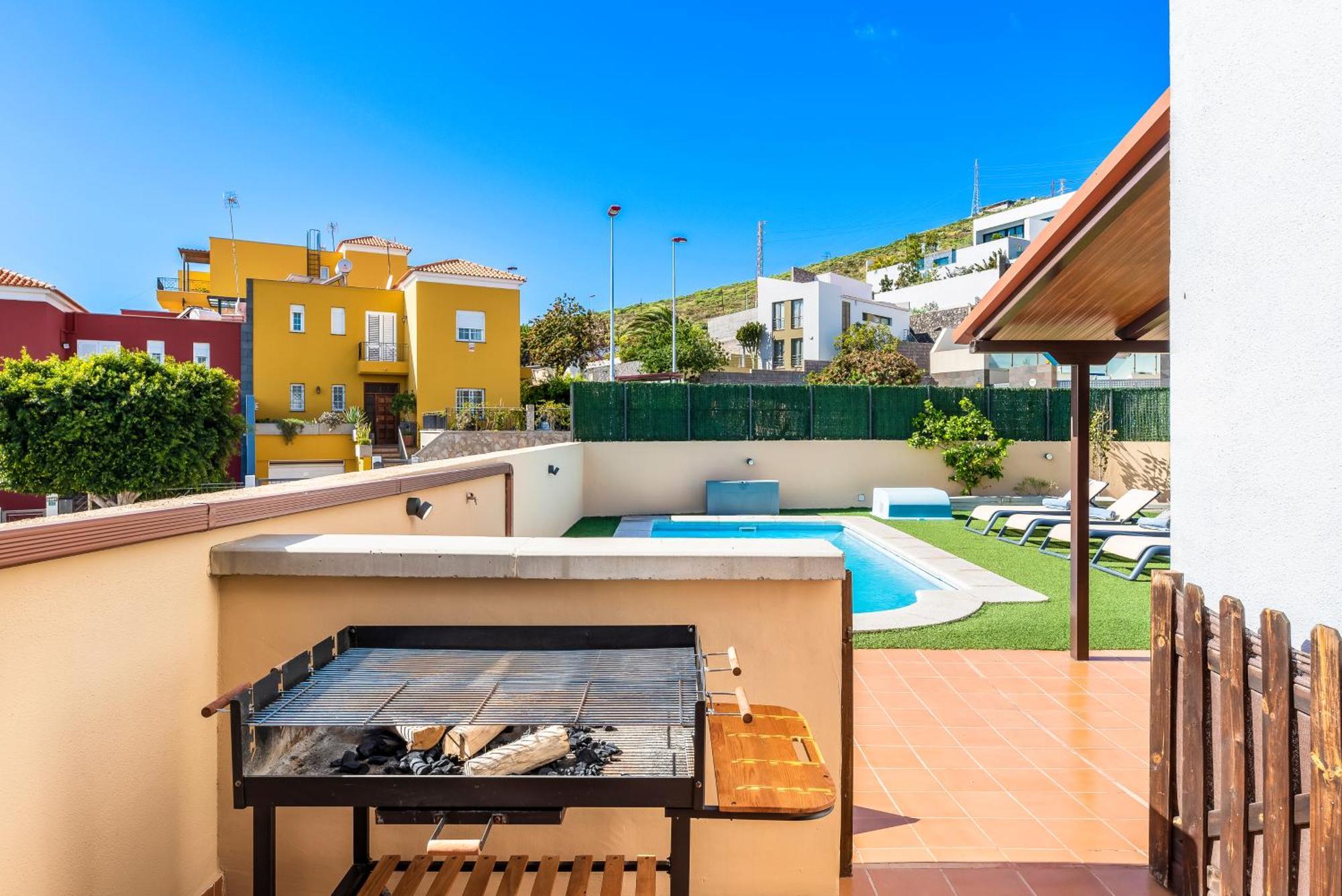 Villa Trueno Refugio De Lujo Con Piscina Climatizada Y Vistas Candelaria Extérieur photo