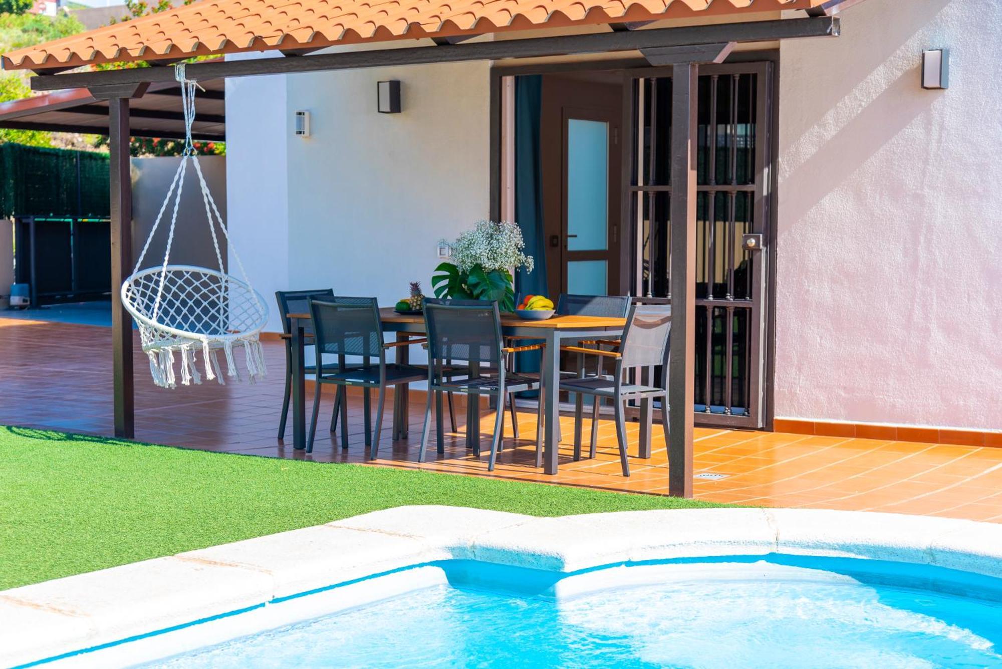 Villa Trueno Refugio De Lujo Con Piscina Climatizada Y Vistas Candelaria Extérieur photo