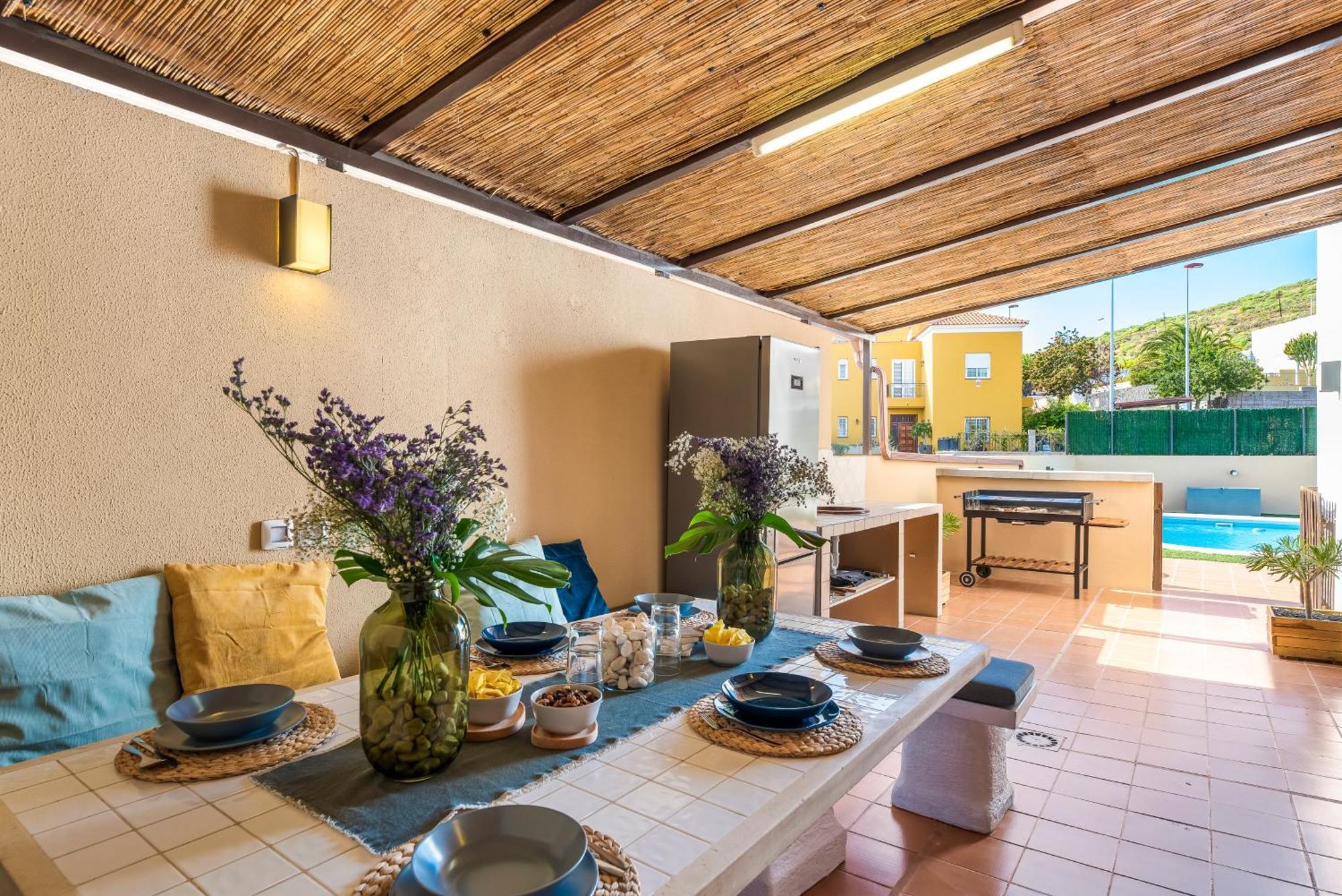 Villa Trueno Refugio De Lujo Con Piscina Climatizada Y Vistas Candelaria Extérieur photo